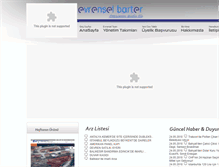 Tablet Screenshot of evrenselbarter.com